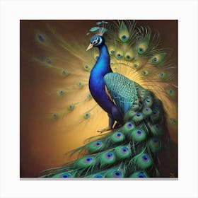 Peacock Canvas Print