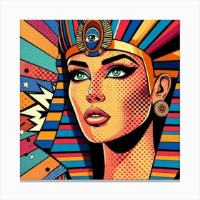 Pop Egyptian Yasmin Dazzlewave Canvas Print