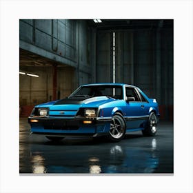 Ford Mustang Gt 3 Canvas Print