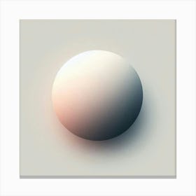 Abstract Sphere 2 Canvas Print