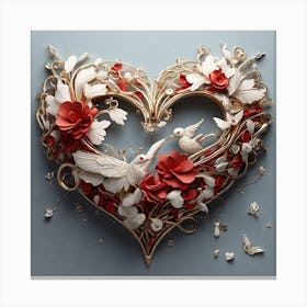 Valentine'S Day Canvas Print