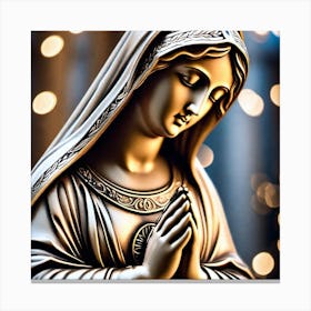 Virgin Mary 25 Canvas Print