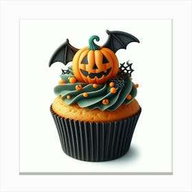 Halloween Cupcake 2 Canvas Print