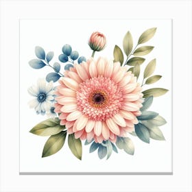 Gerberas Canvas Print