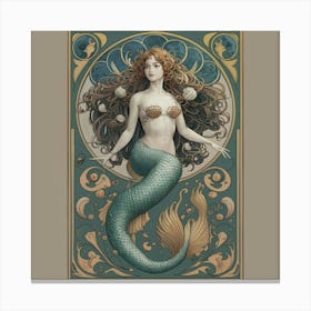 Mermaid 1 Canvas Print