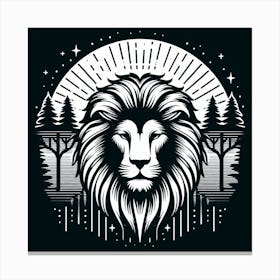 A Lion 2 Canvas Print