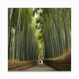 Bamboo Forest Canvas Print