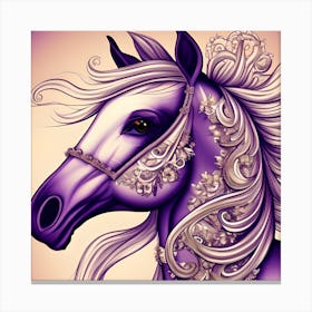 Elaborate Horse Canvas Print