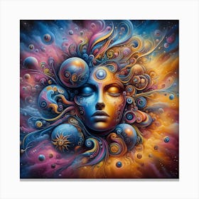 Psychedelic Art 25 Canvas Print