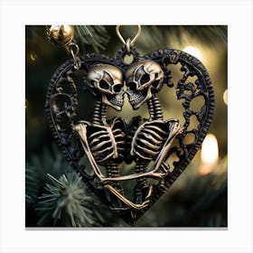 Merry Christmas! Christmas skeleton 34 Canvas Print