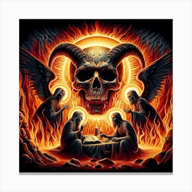 Demons And Angels 2 Canvas Print