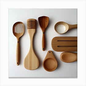 Kitchen Utensils Canvas Print