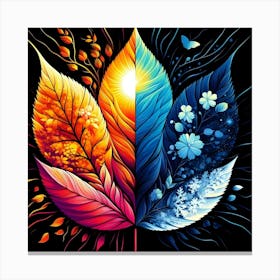 Autumn Leaves Canvas Print