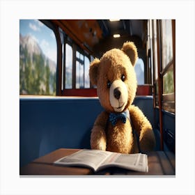 Teddy Bear Canvas Print