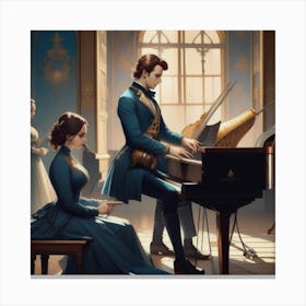 Classical Elegance Canvas Print