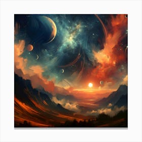 Astral Aura 14 Canvas Print