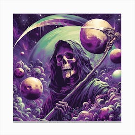 Skeleton Canvas Print