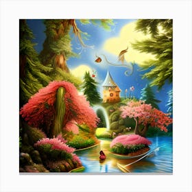 Fantasy Landscape 3 Canvas Print