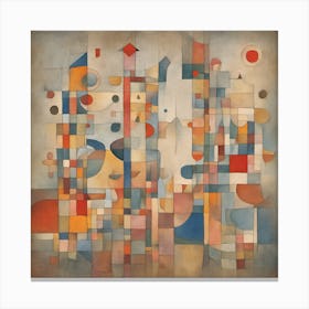 Untitled, Paul Klee Art Print 1 Canvas Print