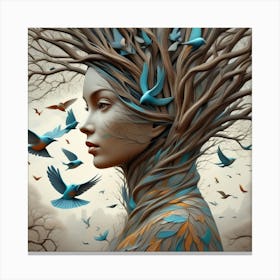 Tree Of Life 9 Canvas Print