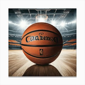 Nba Basketball Canvas Print