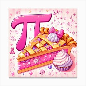 Pi Pie 5 Canvas Print