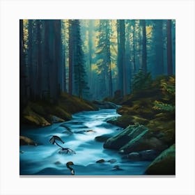 Forest 49 Canvas Print