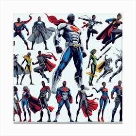 superhero 2 Canvas Print