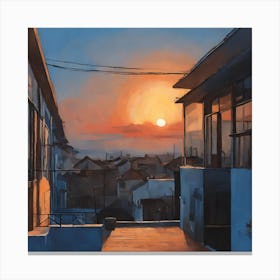 Sunset No.5 Canvas Print