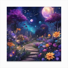 Path To The Stars Canvas Print