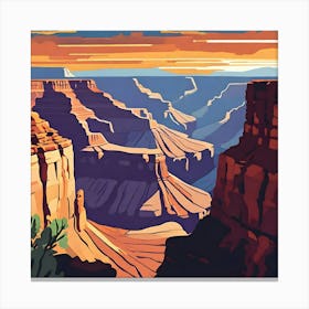 Grand Canyon Sunset Canvas Print