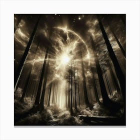 Dark Forest 11 Canvas Print