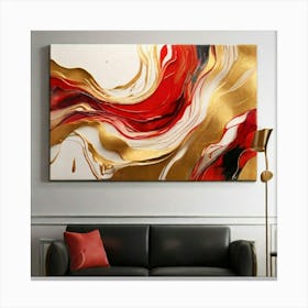 Abstract painting art 3 Canvas Print