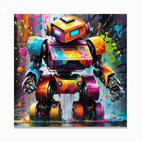 Robot 2 Canvas Print