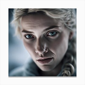 Queen of Ice Canvas Print