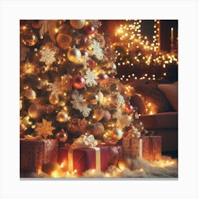 Christmas 80 Canvas Print