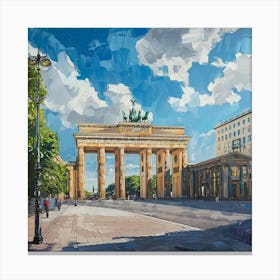 Brandenburg Gate 10 Canvas Print