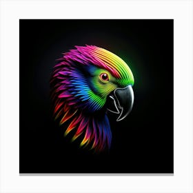 Colorful Parrot 13 Canvas Print