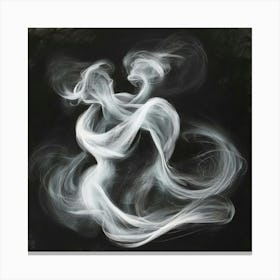 Smoke Dance Canvas Print