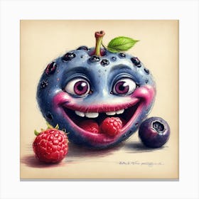 Blueberry 11 Canvas Print