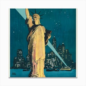 Statue Of Liberty Canvas Print