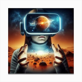 Vr Headset 6 Canvas Print