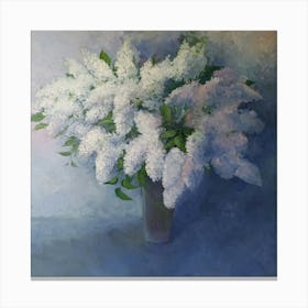 White Lilac Canvas Print