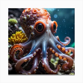 Octopus Canvas Print