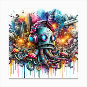 Octopus 13 Canvas Print