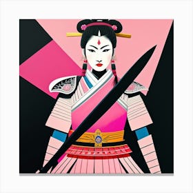 Samurai Canvas Print