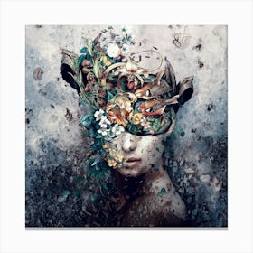 Source Of Life Square Canvas Print