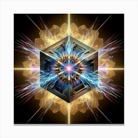 Fractal Cube 2 Canvas Print