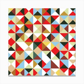 Abstract Geometric Pattern Canvas Print