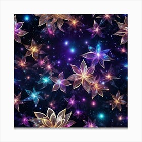 Flowers In The Sky Canvas Print